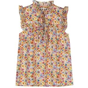 APOF Denmark Aleta Shirt Dreams of Summer Liberty Floral Blouse Small S Shirt